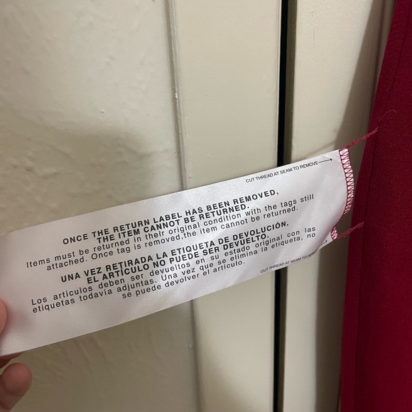 Dress the Population Burgundy Midi Dress Size XL Burgundy NWT - Picture 8 of 11